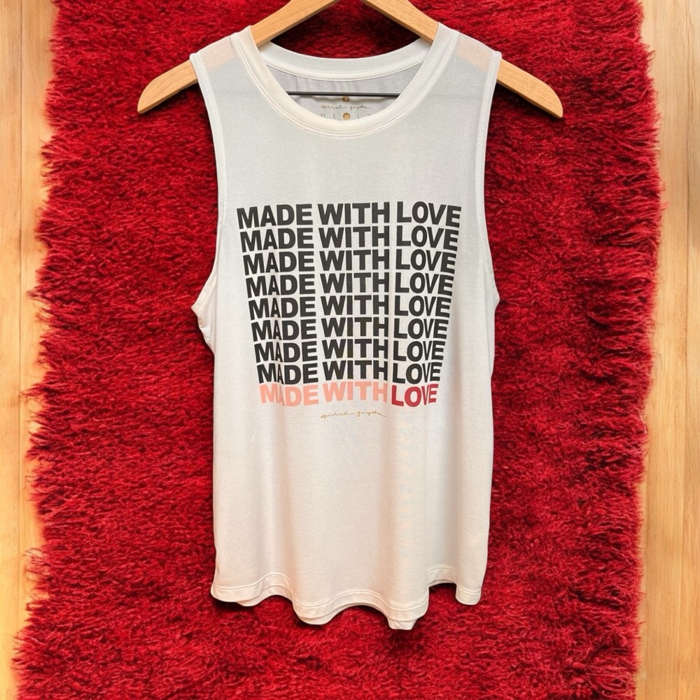 Spiritual Gangster White Muscle Tee